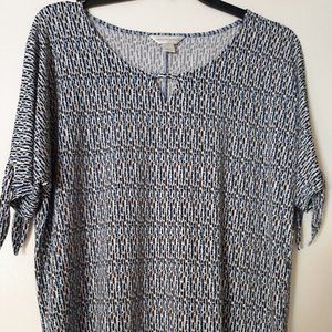 Coldwater Creek Peekaboo Sleeve Tunic